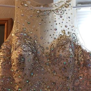 Sequined top Dress